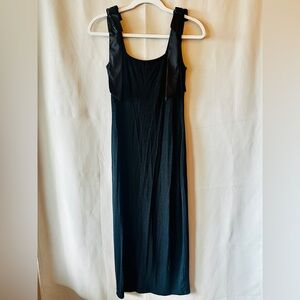 Elegant Black Sleeveless Dress
